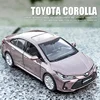 Chengzhen 1:32 TOYOTA Corolla Hybrid Alloy Car Die Cast Toy Car Model Sound and Light Children's Toy Collectibles Birthday gift 1