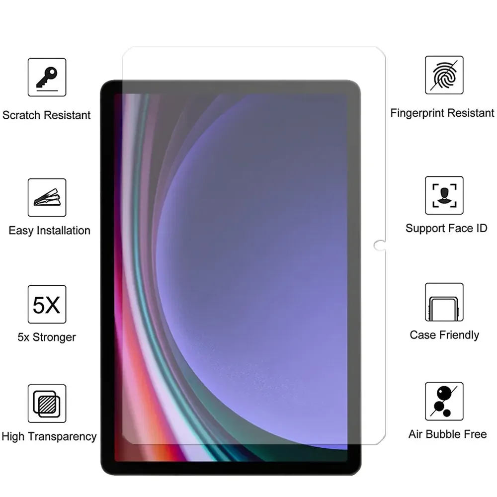 Premium Glass Screen Protector for Tablets - High Clarity, Anti-Scratch Film