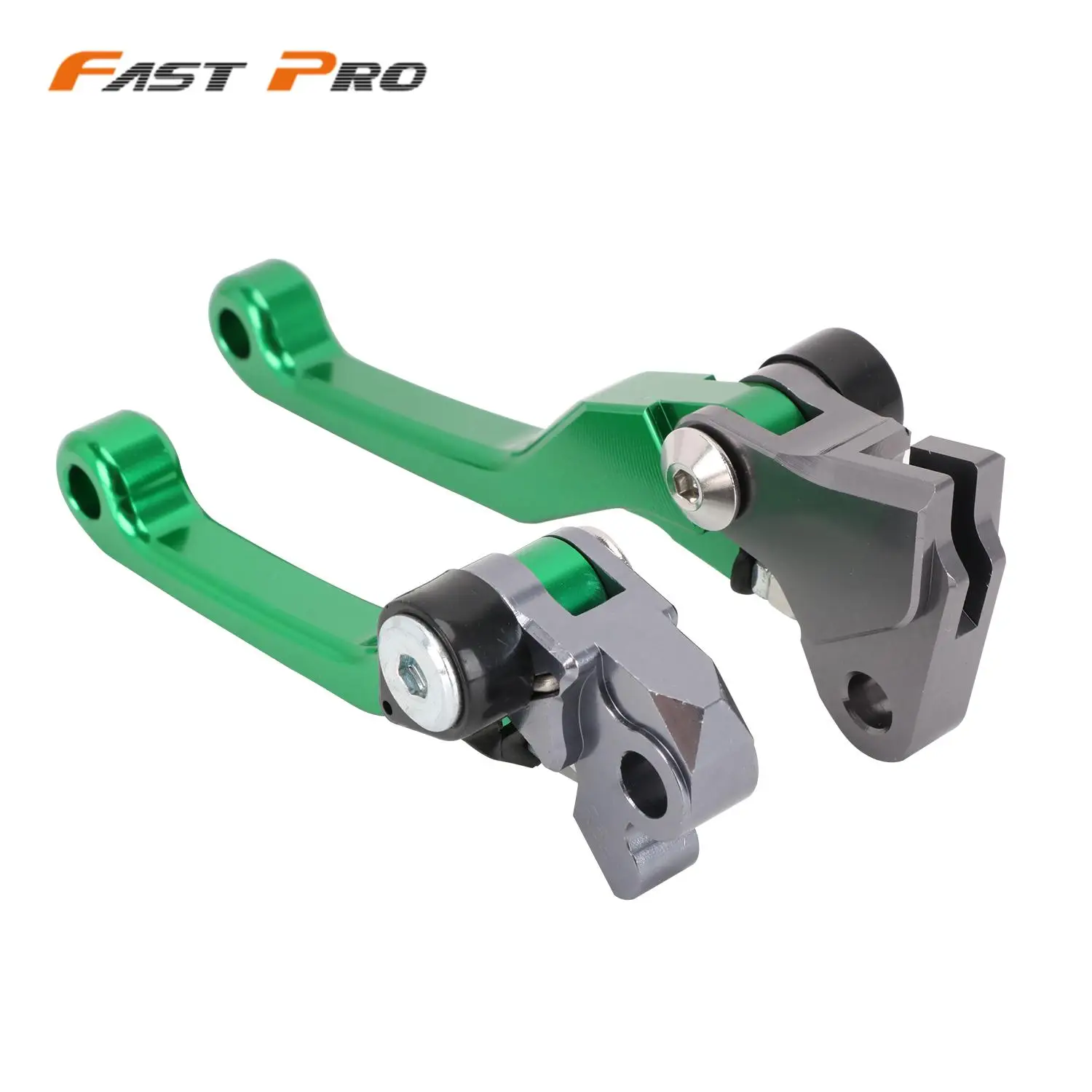 Motorcycle CNC Aluminum Brake Clutch Lever For KAWASAKI KX125 2006 2008