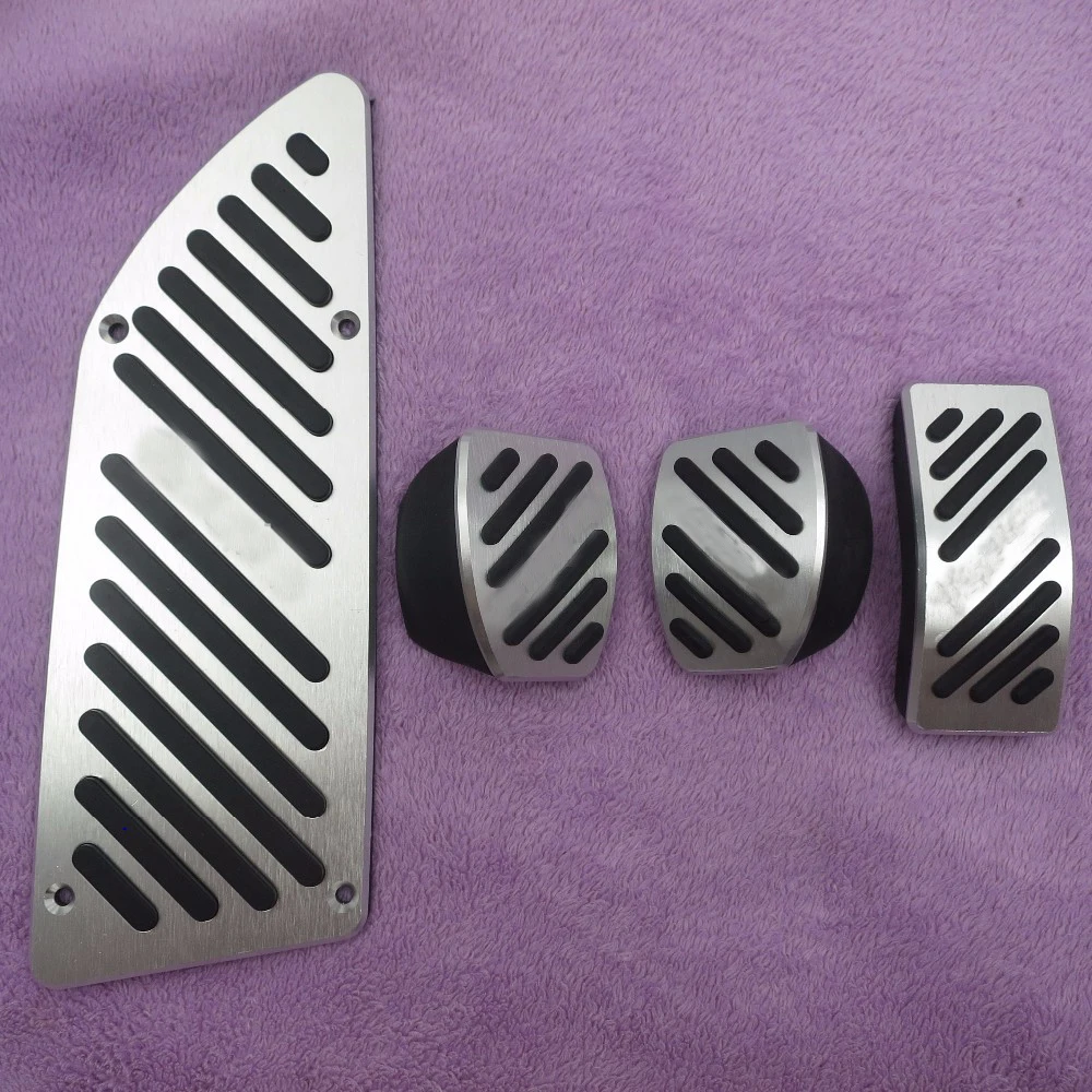 Dee Car Accessories For Peugeot 307 407 408 At/Mt Auto Manual Gear Brake Clutch Accelerator Footrest Foot Rest Pedal Pad Pedale