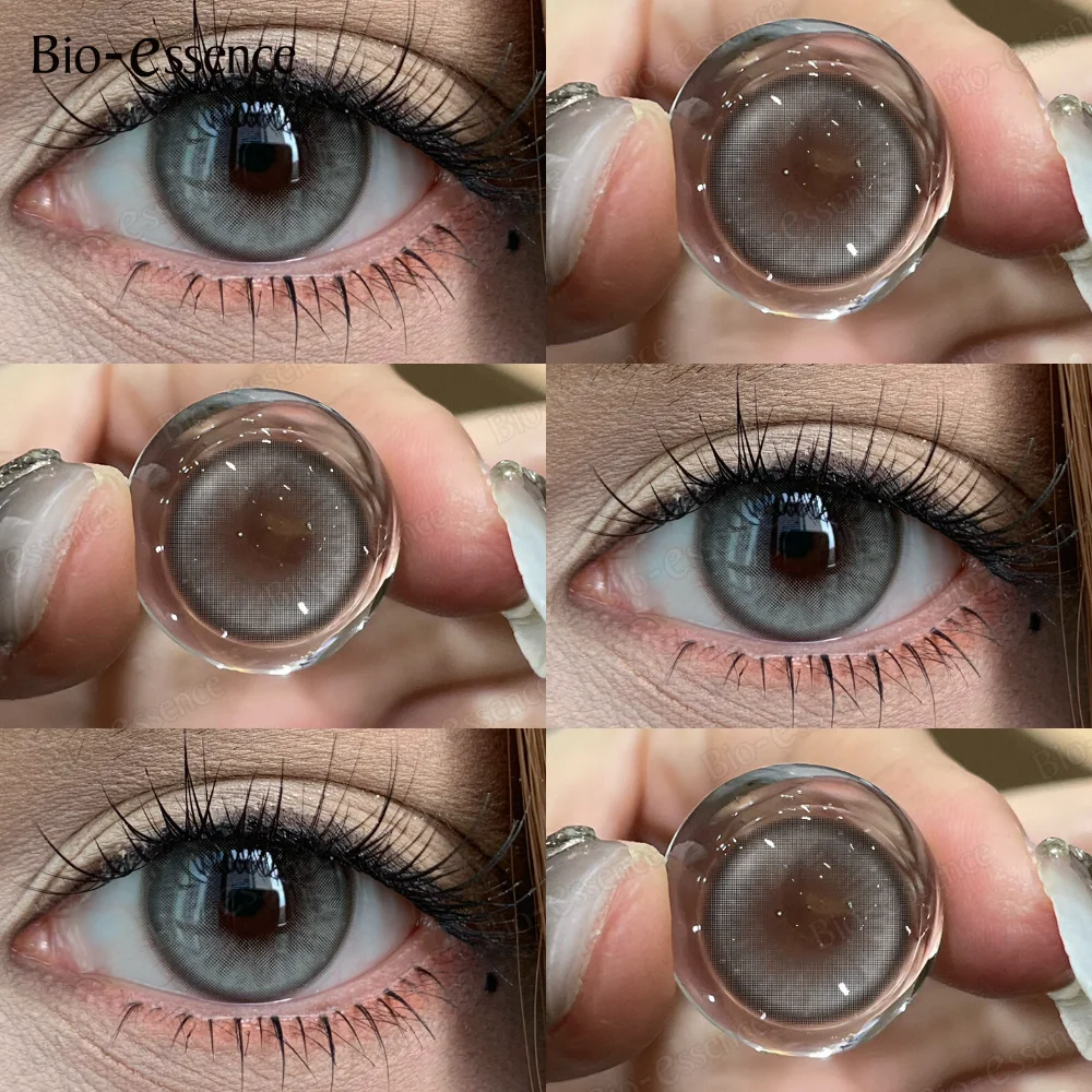 Bio-Essence Radiant Blue Contact Lenses - Enhance Your Natural Eye Color with Stunning Hues