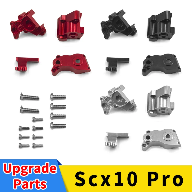 

Обновленные детали Axial Scx10 Pro, алюминиевый корпус коробки передач, металлический корпус для пульта дистанционного управления, аксессуары для радиоуправляемого гусеничного автомобиля, масштаб 1/10, игрушки