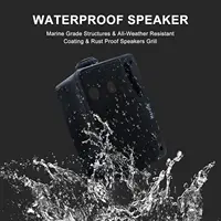 Herdio 3.5" Outdoor Bluetooth Speakers Waterproof 200W 3 Way Upgrade Premium Wall Mount Speakers Durable Mountable Loud Sound - Image 2