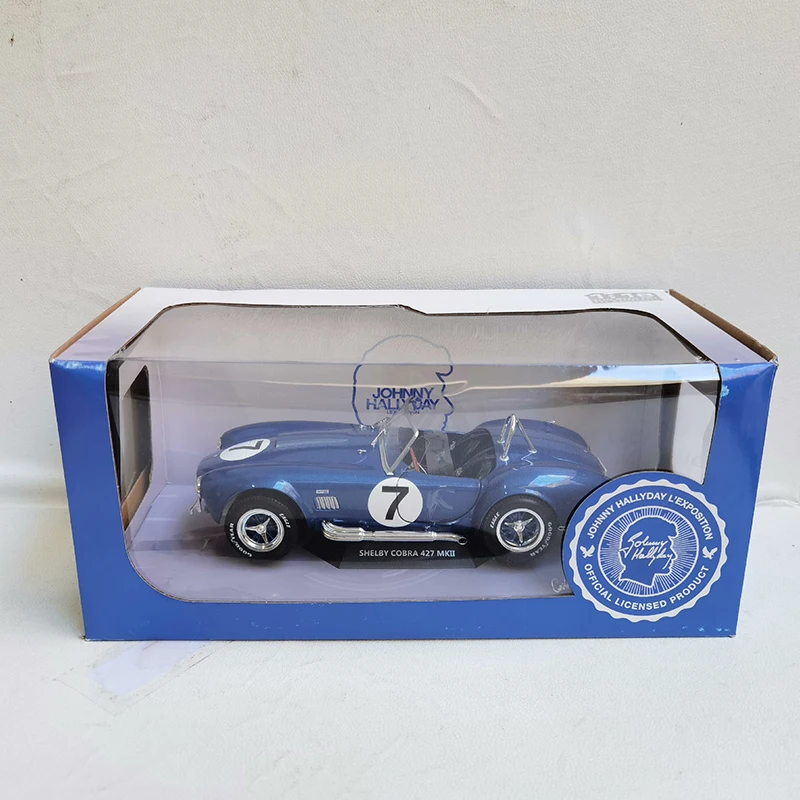 SOLIDO 1:18 SHELBY AC COBRA 427 MKII #7 Simulation Alloy Car