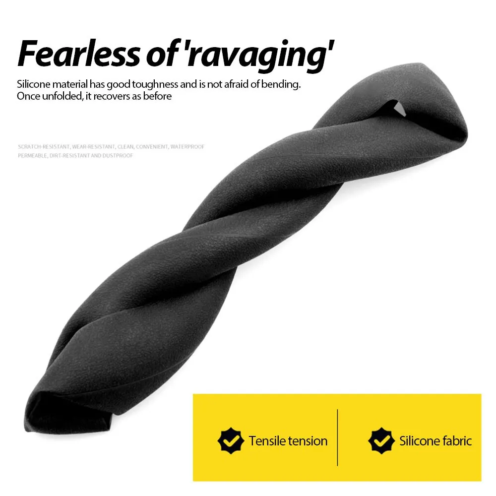 Steering Wheel Cover Universal Car Silicone Elastic Non-Slip