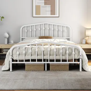 Victorian Metal Queen Bed Frame 3
