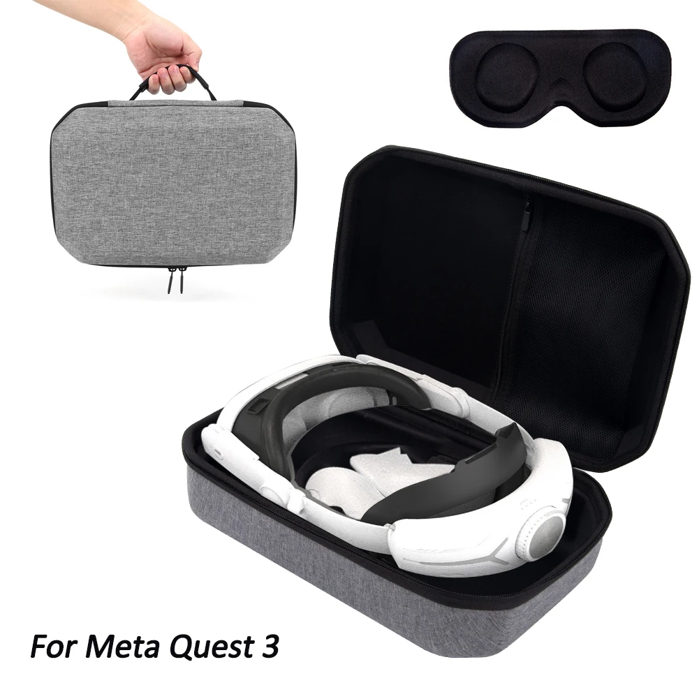 Meta Quest 3 - Casque VR Autonome - Avec Boîte De Transport - Occasion état Proche Neuf