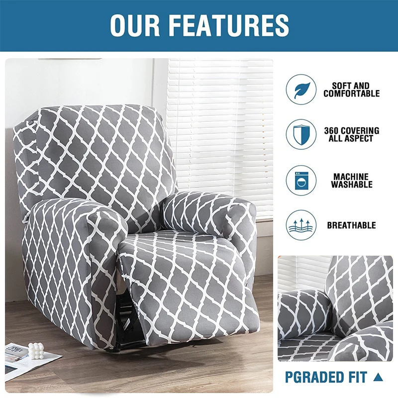 Recliner Slipcovers Lazyboy Covers Couch Covers Recliner Chair Cover Non Slip Slipcovers Furniture Protector for Living Room