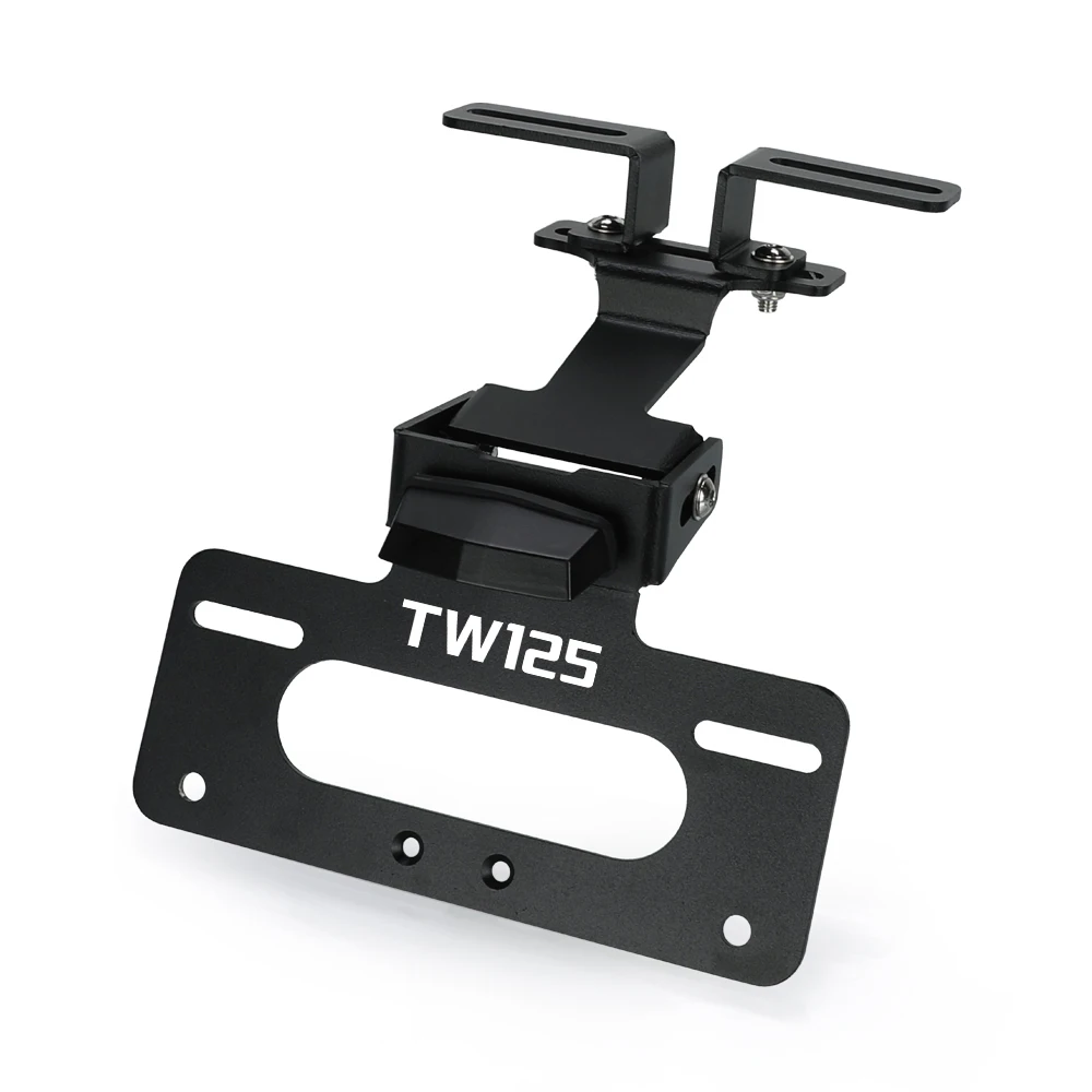 번호판 홀더 LED 브레이크 라이트 오토바이 액세서리 테일 깔끔한 펜더 제거기 YAMAHA TW125 TW 125 1999-2004 2003