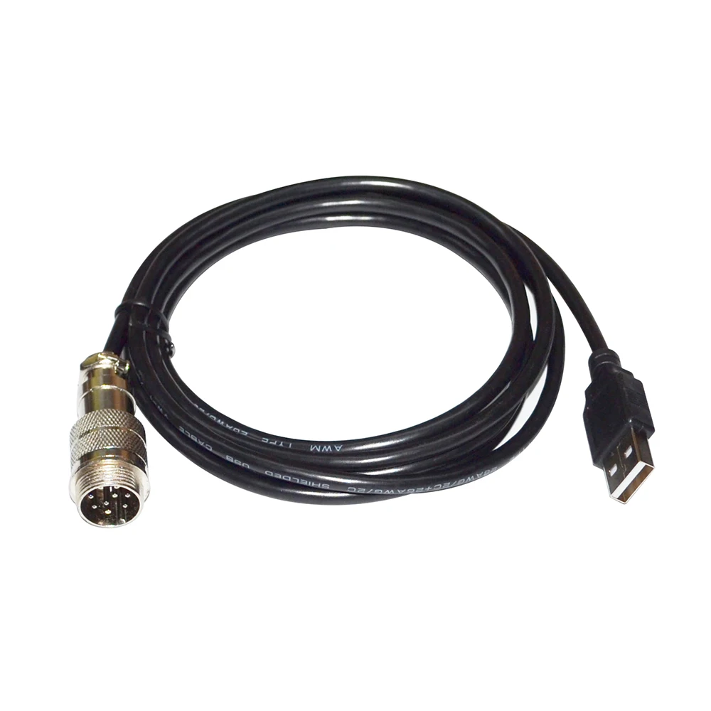 USB 2.0 TO 9 DIN MALE ADAPTER CONNECTION DIN-USB CABLE FOR THRUSTMASTER TH8A GEAR TSSH TSSH+ MOD+ HANDBRAKE PC CONTROLLER KABLE — view 3