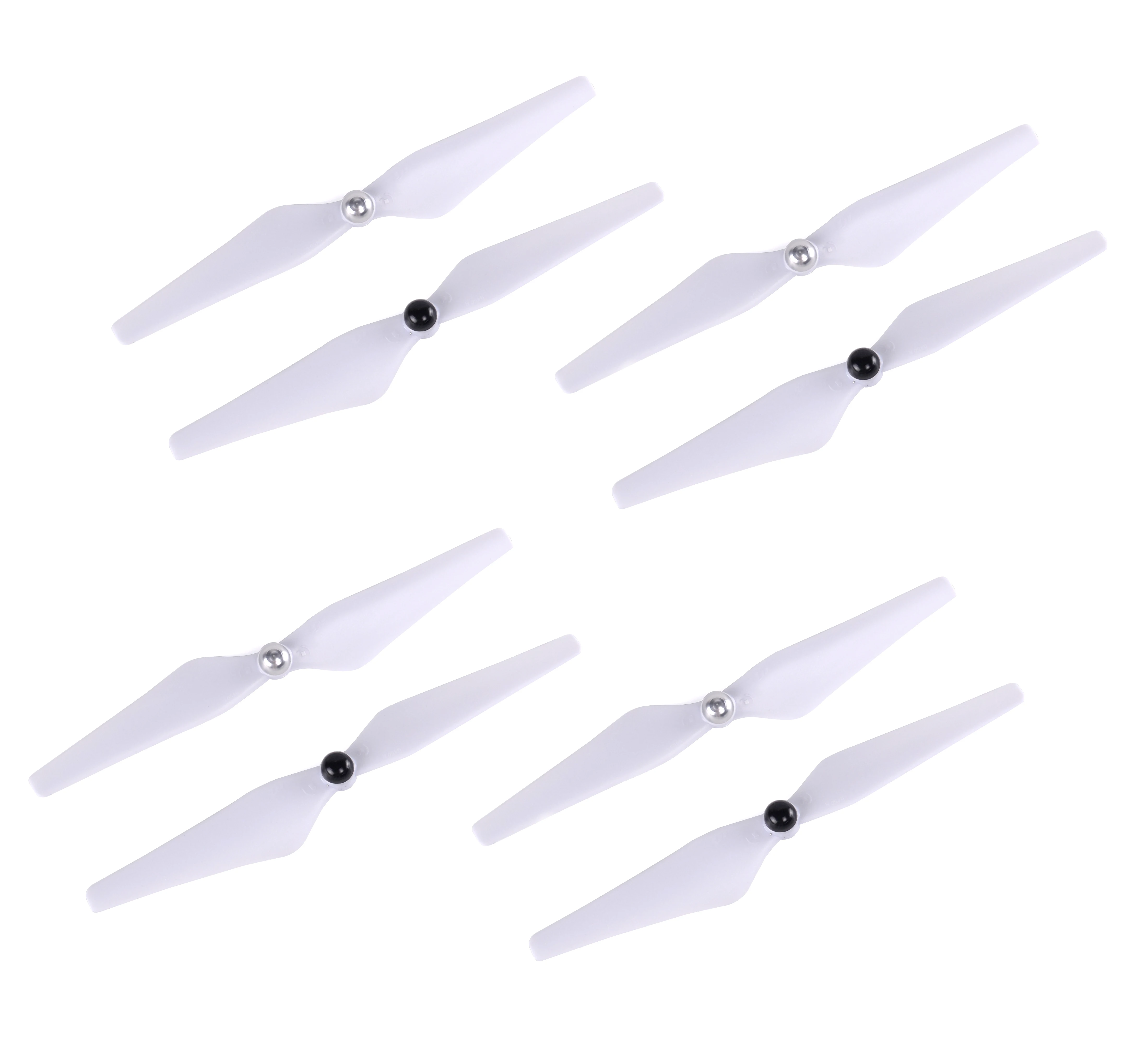 Hélices auto-verrouillantes 9450 pour DJI Phantom - Lot de 4 paires Noir ou Blanc