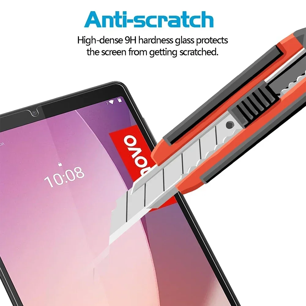 1/2/3PCS Temepred Glass for Lenovo Tab M8 4th Gen 2024 Protective Tablet Glass on Lenovo Tab M8 4th 8 inch Screen Protector 3