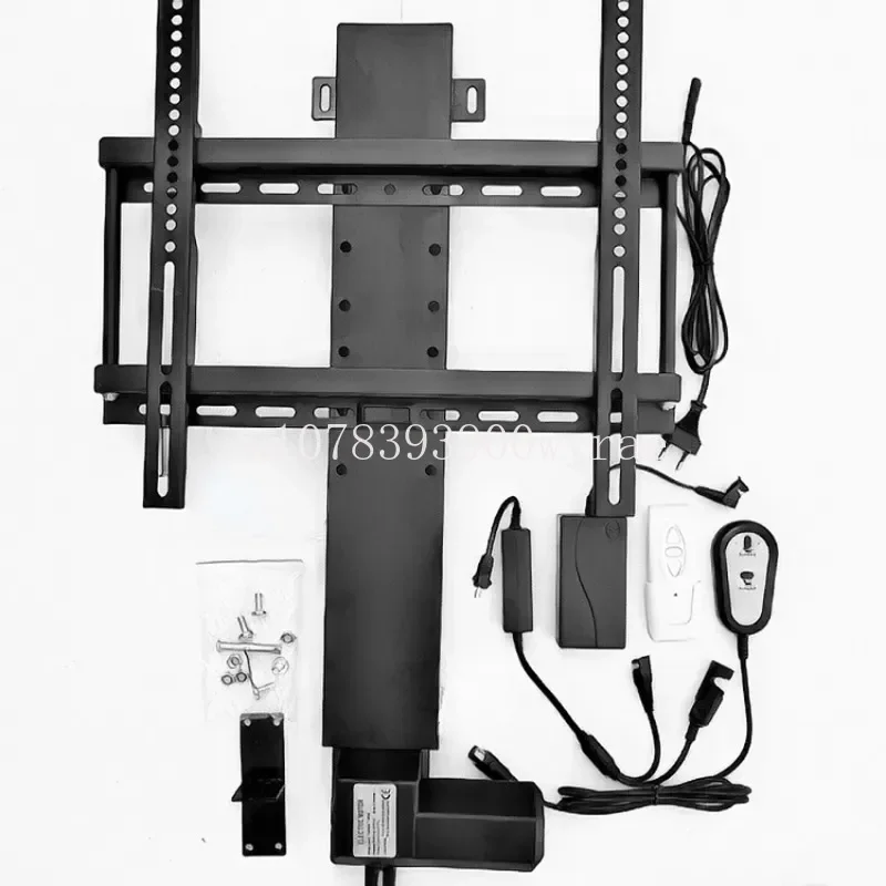 

110-240V AC input 500/700/800mm stroke TV mounts Modern TV lift stand for 40-60 inches TV with remote +controller+mounting parts