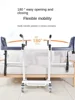 5 IN 1 Advanced Patient Lift Transfer Chair Versatile Bedside Commode Silent Transport Wheelchair Lift Aid Bathroom Shower Chair 3