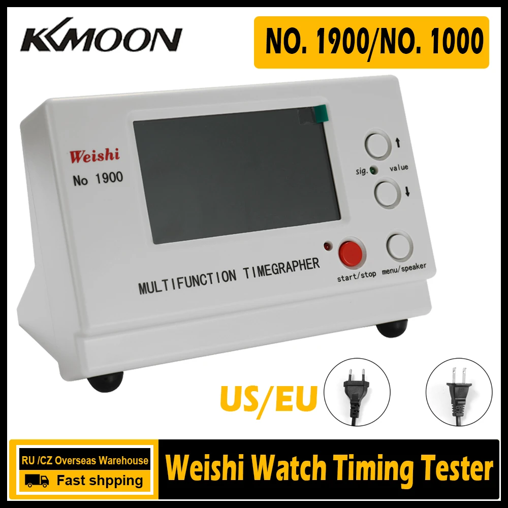 Weishi Mechanical Watch Timing Tester Machine Multifunction Timegrapher ...