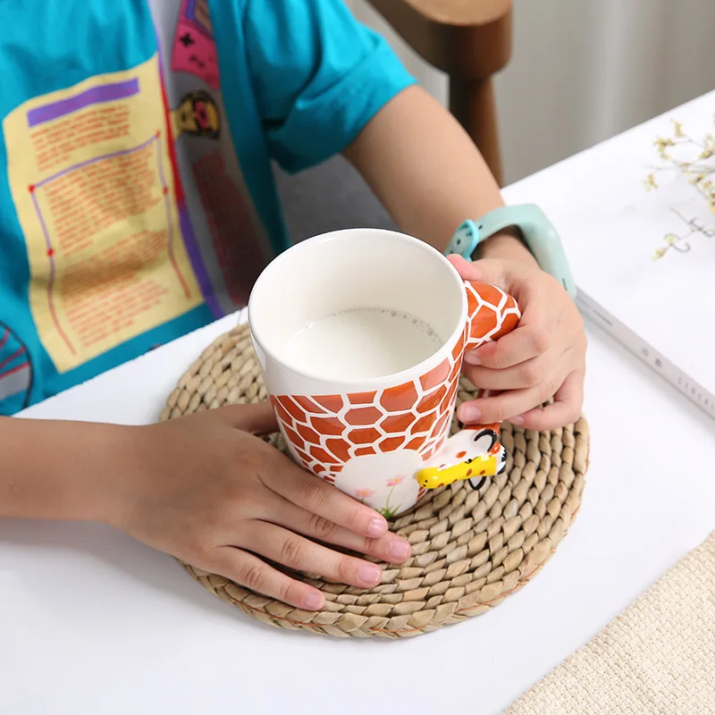 قدح قهوة سيراميك فاخر نقش اشكال