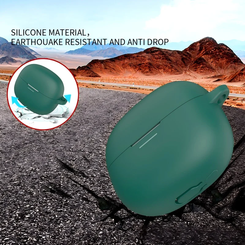 Silicone Earphone Case Cover - Soft Protective Shell