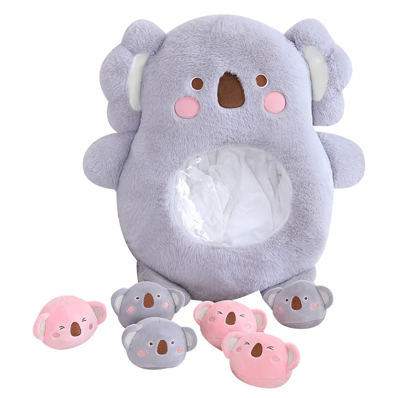 Squishmallows – Peluche Oreiller avec des petites pièces peluches