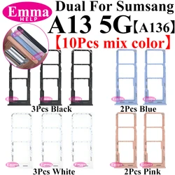 10 - Pack Sim Card Holder Dual Slot Tray Drawer Adapter (10Pcs A13 5G)