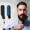 Man Hair Comb Brush Beard Straightener Multifunctional Hair Straightening Comb Hair Curler Fast Heating Styling Tools 1