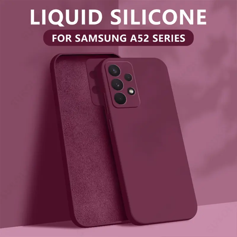 Liquid Silicone Case For Samsung Galaxy S24 S25 FE S26 S23 S22 Ultra Plus S25 Edge A57 A37 A56 A17 A16 A36 A54 A55 5G Soft Cover - Image 9