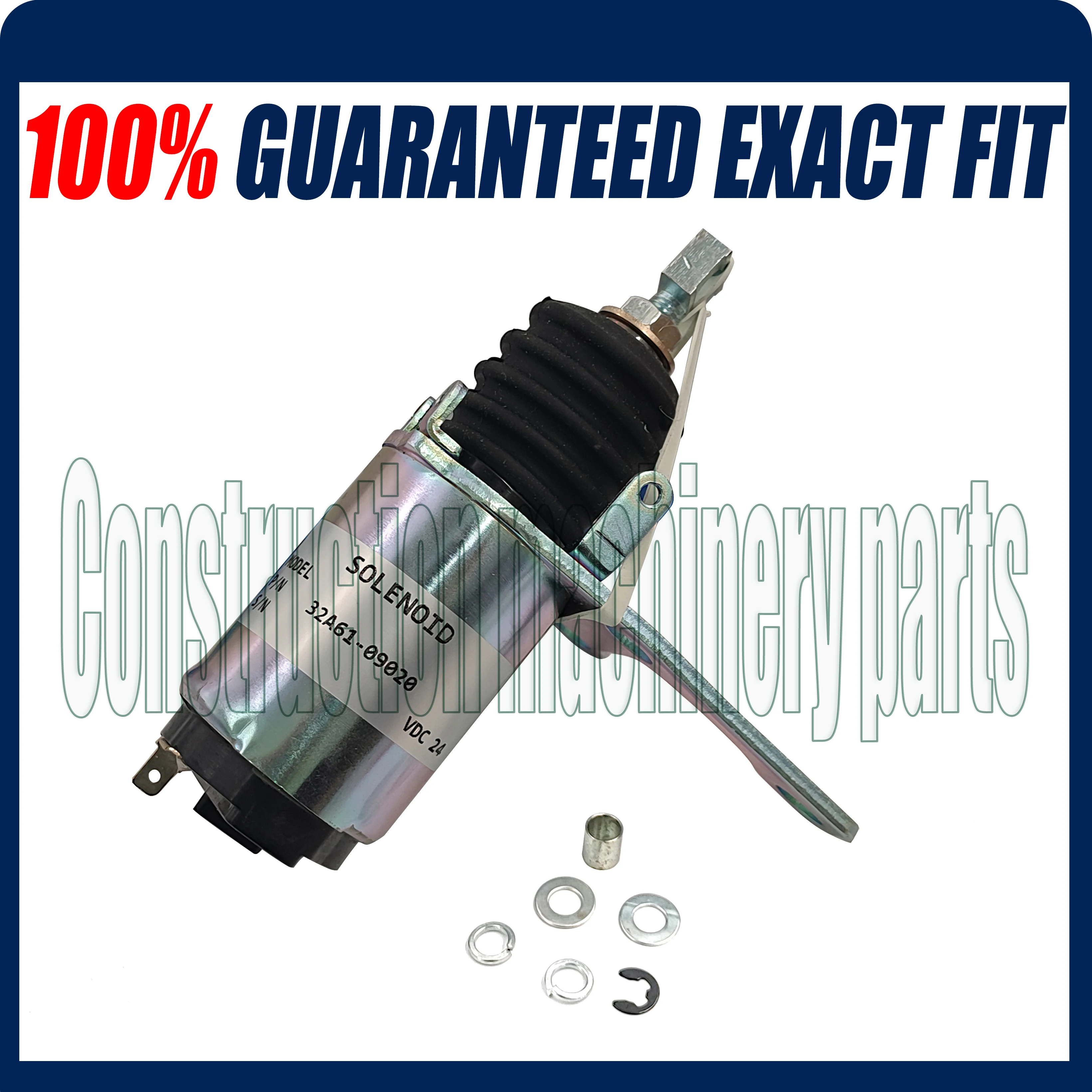 

For Caterpillar CAT E305 E306 E307V1 E307V2 E308 Fuel Flameout Solenoid Valve 32A6109020 32A61-09020 ME736957 24V