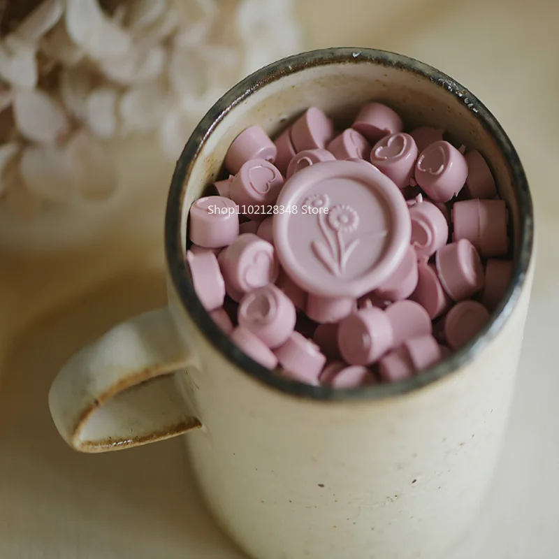 고화질 시리즈 파이어 페인트 왁스 입자, 멀티 컬러 파이어 페인트 왁스 입자, 청첩장 봉투 씰링 왁스 