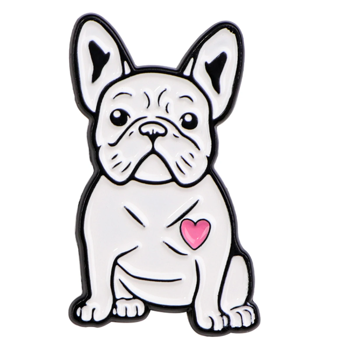 Adorable Cartoon Dog Enamel Pins - Fun Animal Brooches