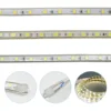 60Leds/m SMD 5050 Led Strip Light 220V High Brightness Waterproof Flexible Kitchen Outdoor Garden Led Lights 5m10m EU plug 5