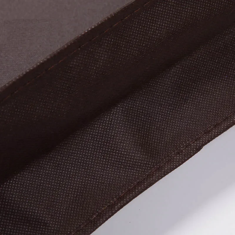 Clothes storage bag clothing dust cover garment covers widening non-woven fabric dust moisture proof for winter clothes fur coat