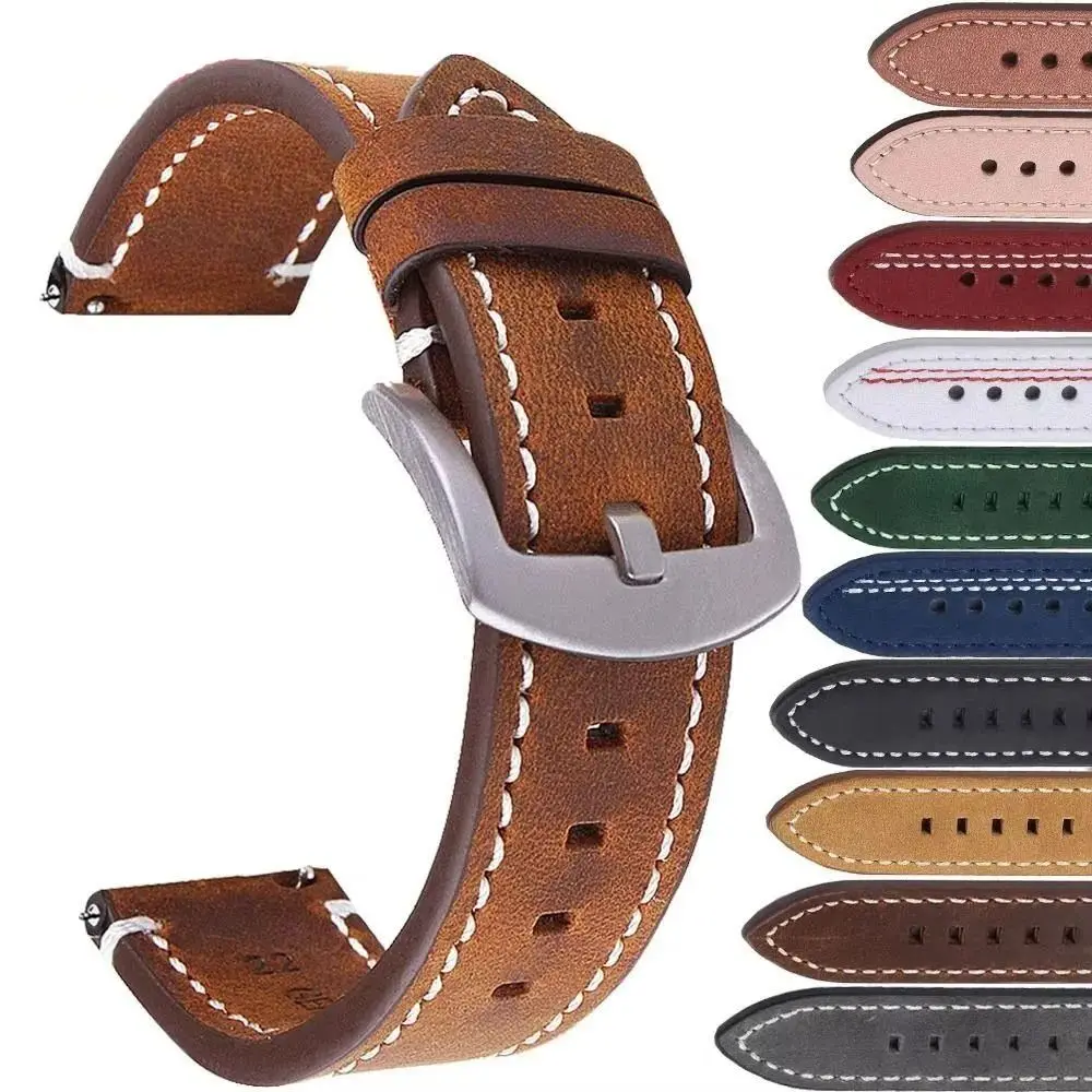 Best Buy Elegance Leather Wristwatch Strap 1407_morphic_K0008255 main image 1