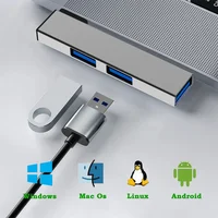 USB C HUB 3.0 Type C 3.1 3 Port Multi USB Splitter OTG Adapter For Xiaomi Lenovo Macbook Pro 13 15 Air Pro Computer Accessories - Image 4