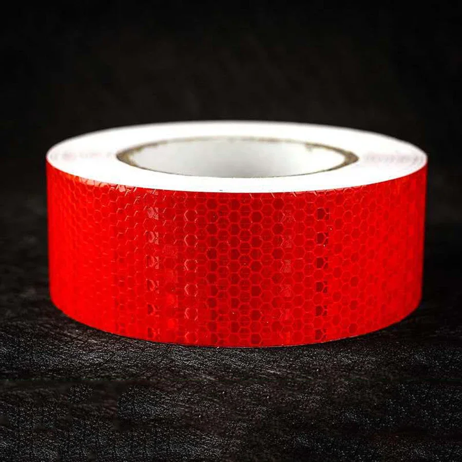 Reflective Safety Warning Tape for Vehicles - High-Visibility Protective Strip