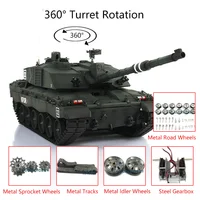 Henglong 1/16 Dark Green 7.0 Challenger II RC Tank 3908 360° Turret Metal Track TH17751-SMT4 1