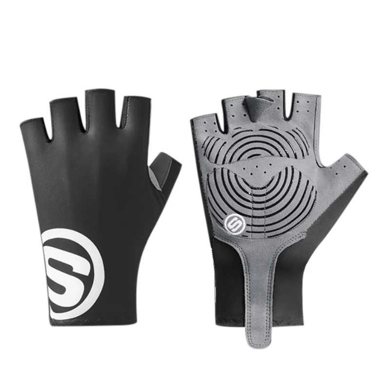 

Перчатки для верховой езды и рыбалки, дышащие прочные износостойкие перчатки с открытыми пальцами для езды на велосипеде и фитнеса, тонкие противоскользящие
