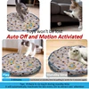 Interactive Cat Toys Ball Cover Set Fast Rolling in Pouch Hide and Seek Kitten Toy Motion Activated Interactive Cat Toy Indoor 4