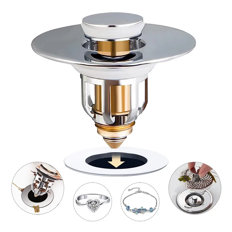 

Универсальный Выдвижной фильтр для раковины из нержавеющей стали, фильтр для слива раковины, уловитель волос, сетчатый фильтр для раковины, пробка для ванны, инструменты для ванной комнаты