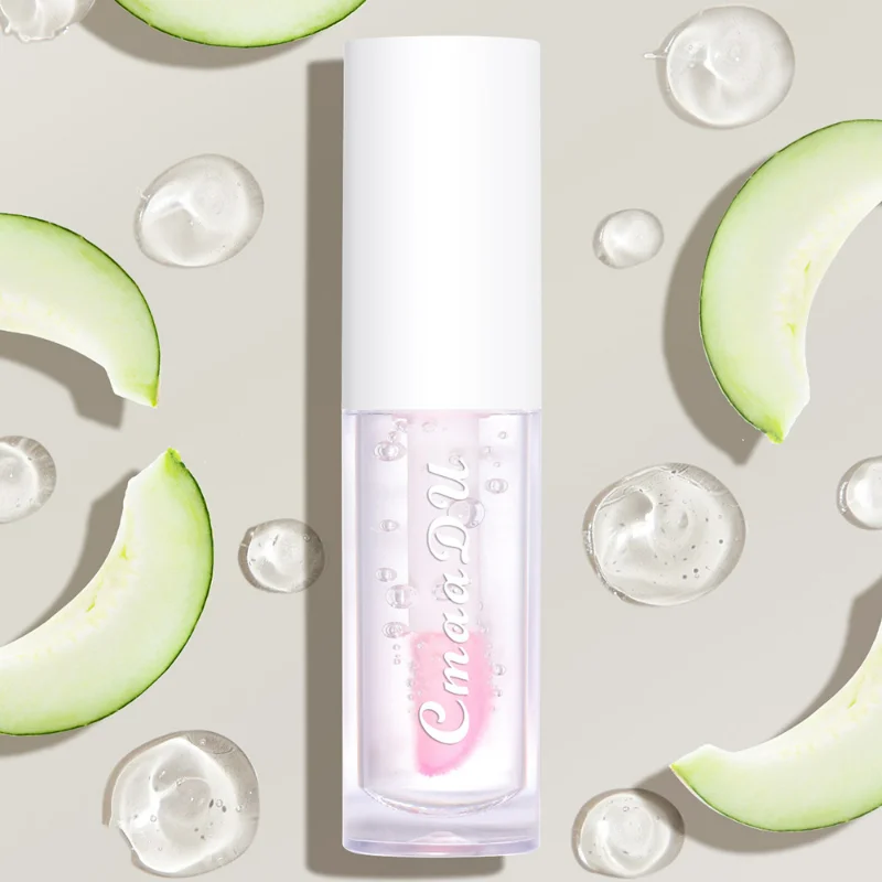 Fruit Color Changing Lip Gloss Strawberry Cherry Lip Balm Natural Lasting Moisturizing Reduce Lines Jelly Plump Lips Care