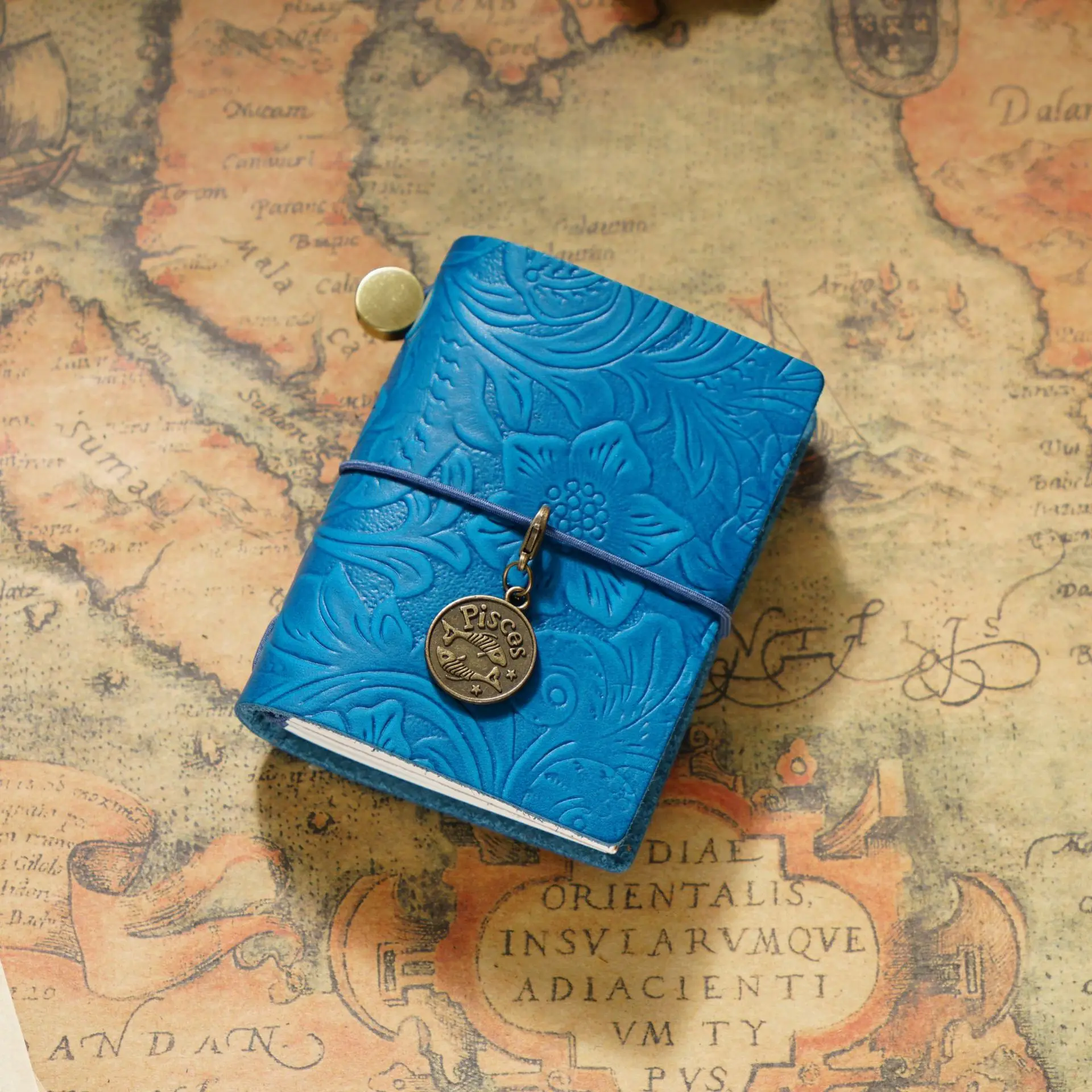 Handgefertigtes Vintage-Reiseheft Mini Edition MINI Loseblatt-Notizbuch Oberschicht Rindsleder Taschentagebuch Buchnotizbuch – Detail 36