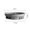 Washable HEPA Filter for Xiaomi Roidmi NEX X20 X30 S2 F8 Storm Pro Smart Wireless Vacuum Cleaner Efficient Filter Parts 3
