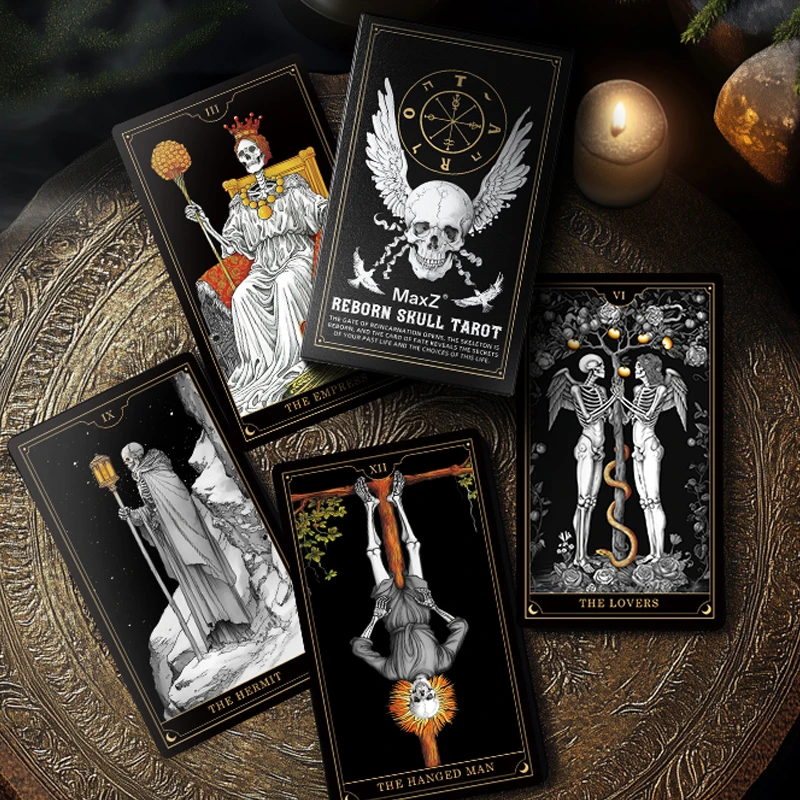 タロットカード「Skeleton Tarot/スケルトン・タロット ※海外製」 タロットカード「Skeleton Tarot/スケルトン・タロット ※海外製