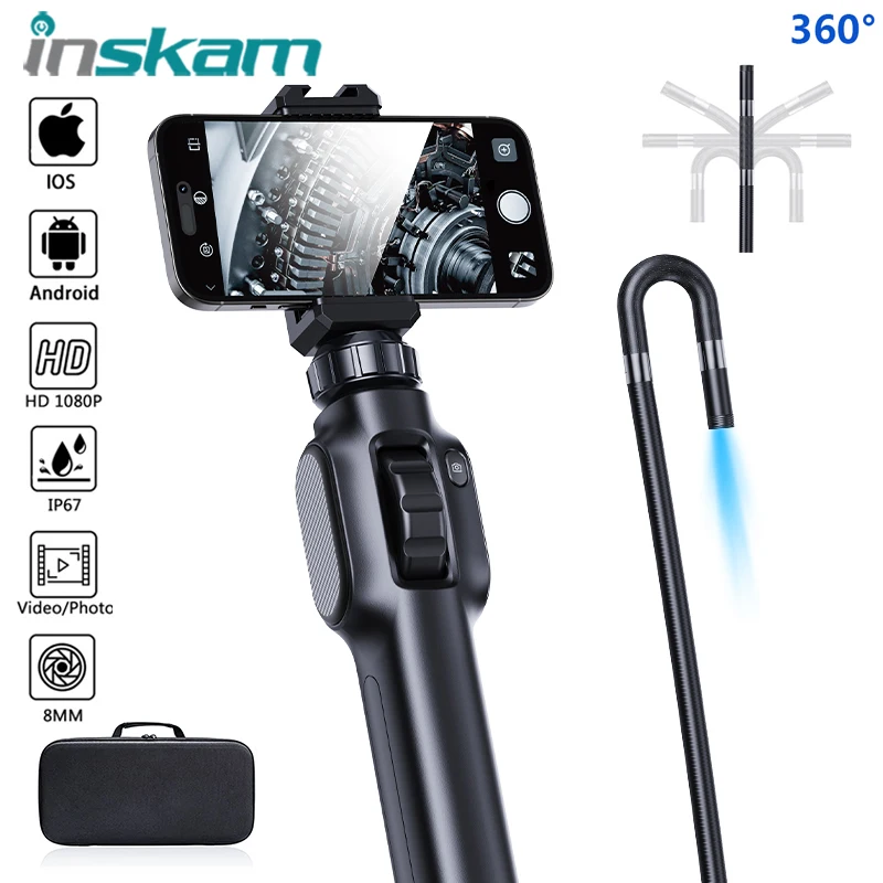 INSKAM360TwowayRotaryEndoscopeArticulationIndustrialEndoscope8
