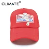 CLIMATE Forrest Gump Trucker Cap Bubba Gump Cosplay Cap Hat Running Sport Gump CapsOutdoor Net Mesh Baseball Snapback Caps Hat 3