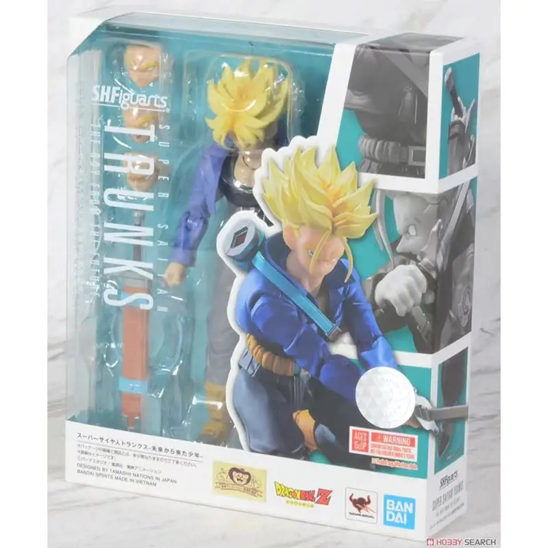 

Original Bandai S.H.Figuarts Future Trunks The Boy From The Future Dragon Ball In Stock Anime Figures Model Toys