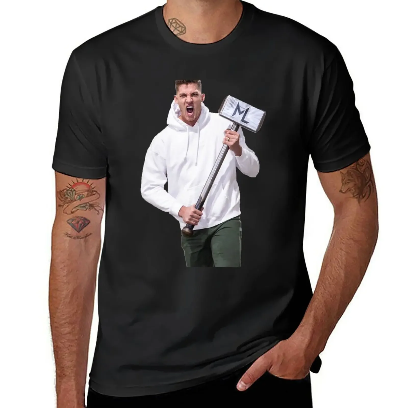 

Meyers Hammer Leonard T-Shirt plus sizes funnys mens graphic t-shirts funny