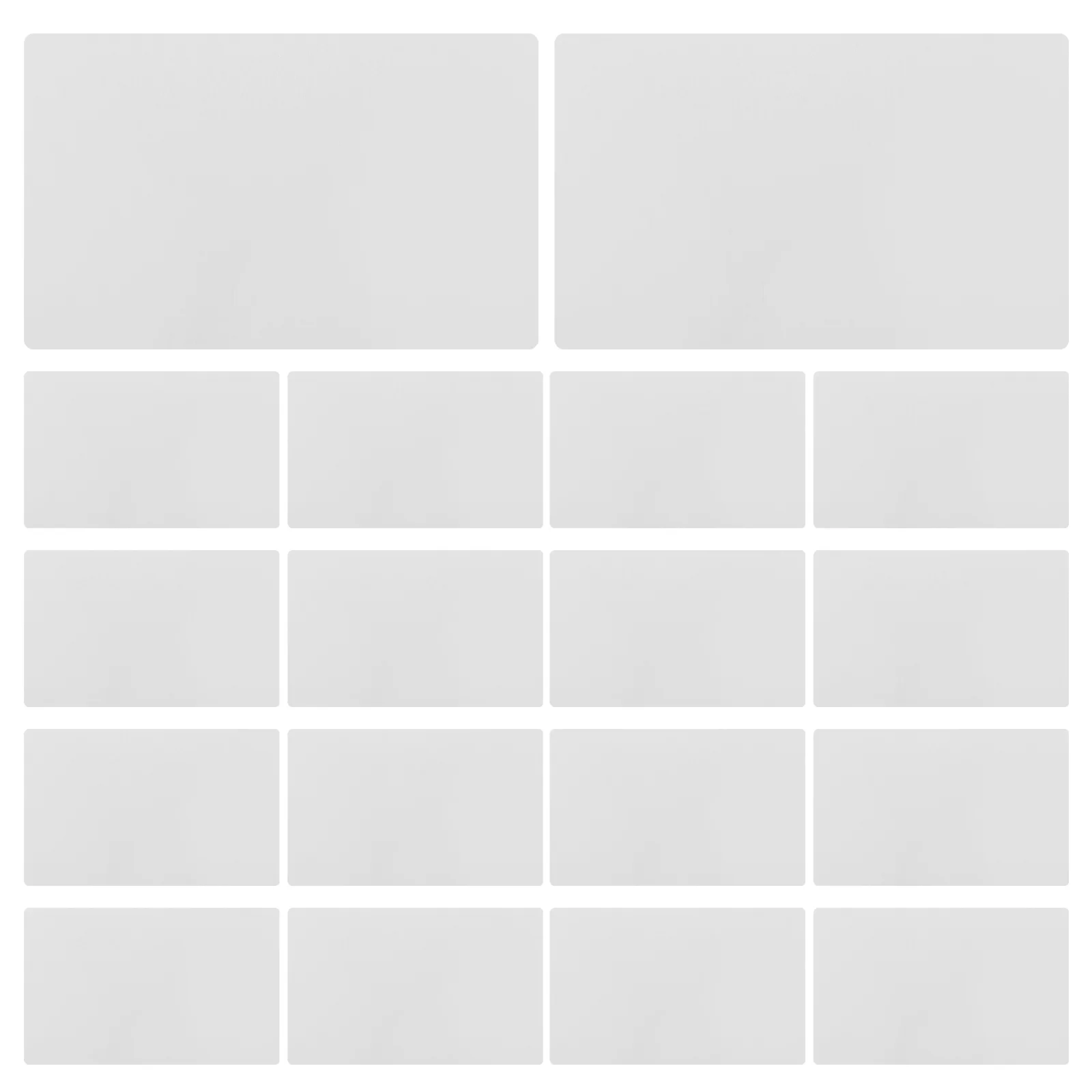 

Metal Blank Business Card Aluminum Cards Blanks Name Sublimation Engraving Products Sign Tag