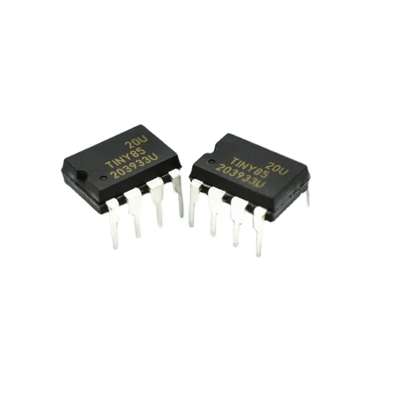 Risingsaplings 5x ATTINY85-20PU Microcontrollers – 8KB Flash, DIP-8 Package