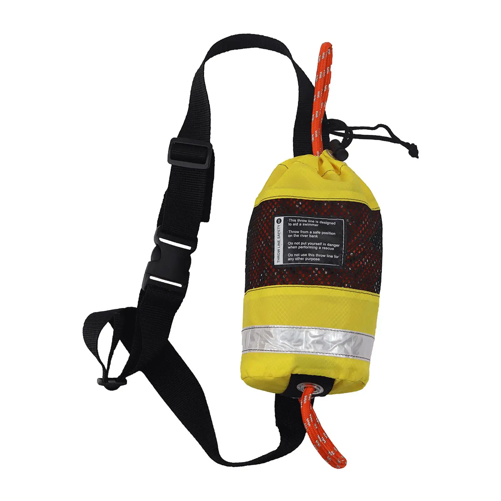 Taşınabilir atmak çanta yüzer halat Throwable polipropilen güvenlik  ekipmanları yelken botla Rafting buz balıkçılık su sporları için