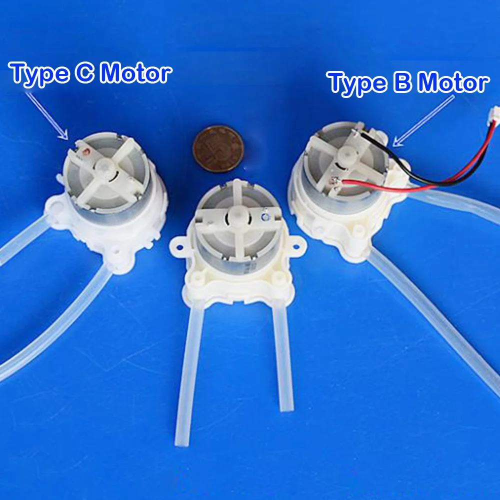 1 Pz Dc 5V Micro Pompa Peristaltica Spazzola In Metallo Prezioso 500 Pompa Dosatrice Motoriduttore Piccola Pompa Acqua Liquida Muta Per Pompa Da Labor