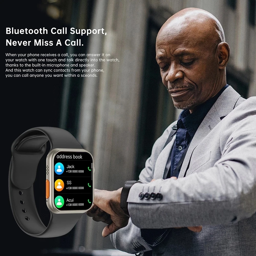 ð Ʈ 8 ׻ ÷ Ʈ ġ 2.1 ġ HD ũ   Suger ð  Smartwatch